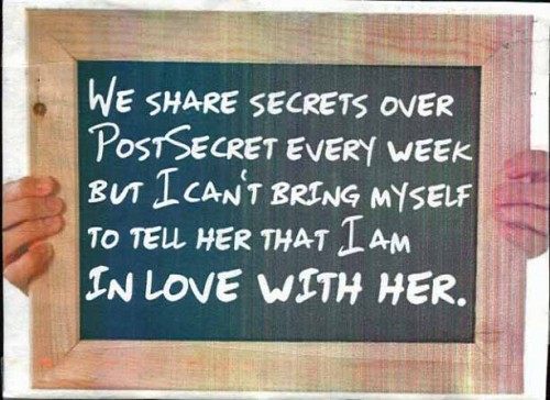 Post Secret - Im in love